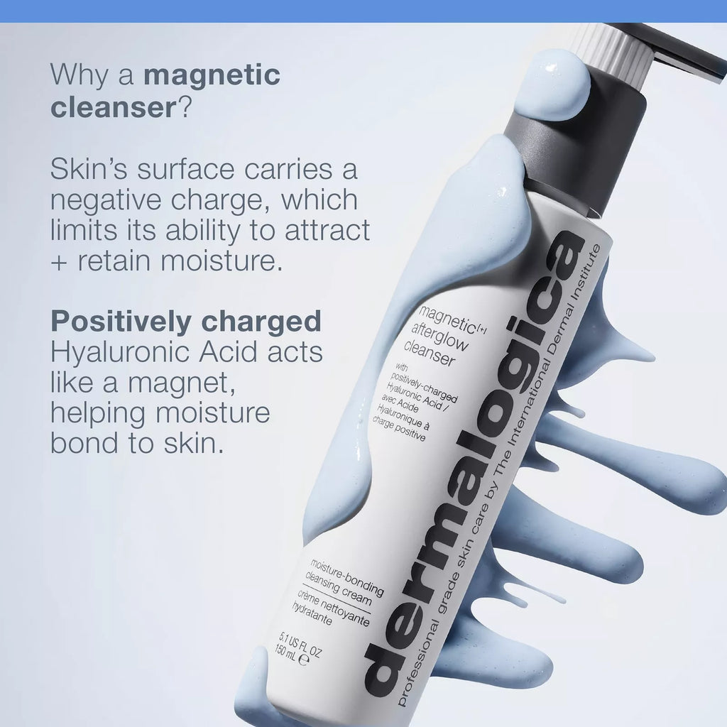 Dermalogica Magnetic (+) AfterGlow Cleanser – Hyaluronic Acid Moisture-Bonding Cleansing Cream